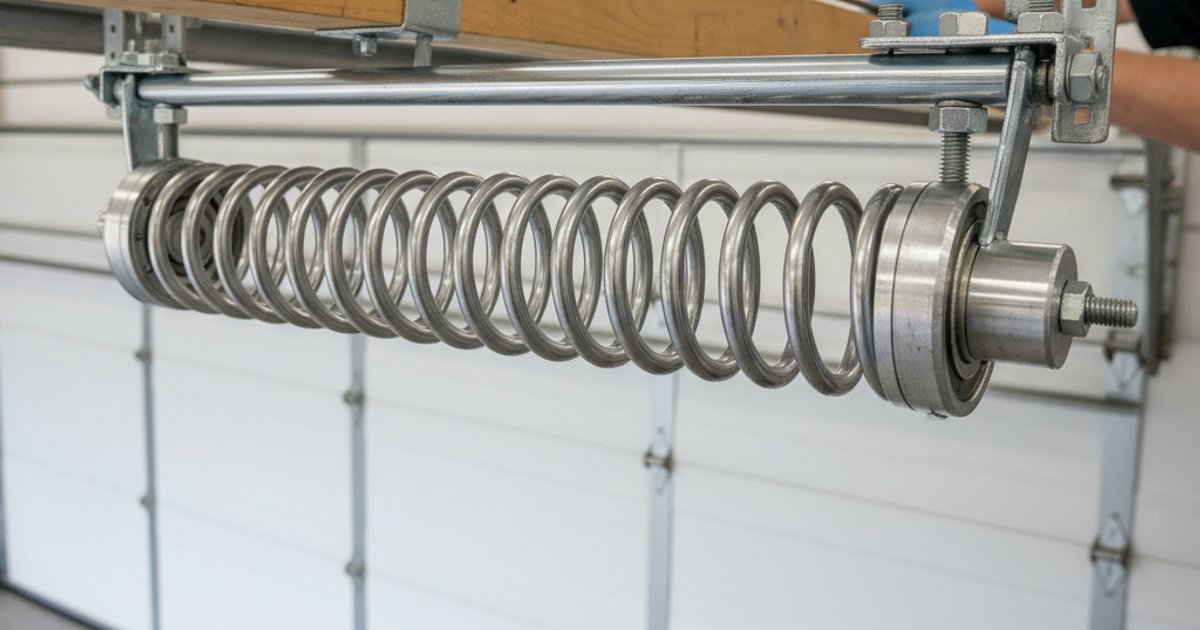Garage door spring repair in Katy, TX by Lemus Garage Door Services
